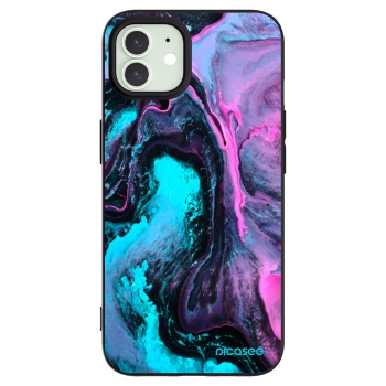 Picasee husă neagră din silicon pentru Apple iPhone 12 - Lean 2