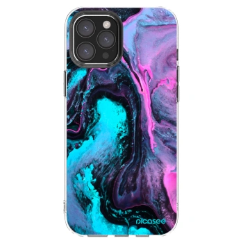 Picasee husă transparentă din silicon pentru Apple iPhone 12 Pro Max - Lean 2