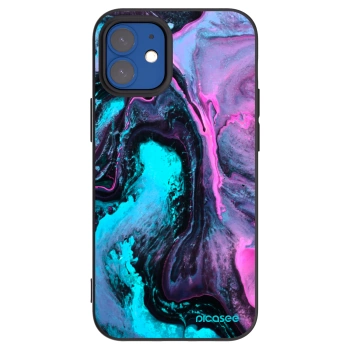 Picasee husă neagră din silicon pentru Apple iPhone 12 mini - Lean 2