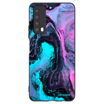 Picasee husă neagră din silicon pentru Huawei P Smart 2021 - Lean 2