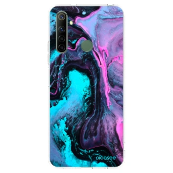 Picasee husă transparentă din silicon pentru Realme 6i - Lean 2