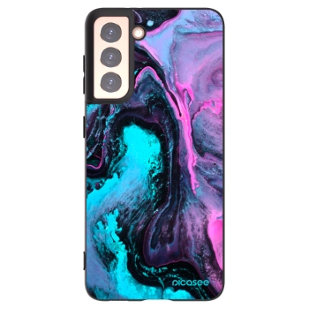 Picasee husă neagră din silicon pentru Samsung Galaxy S21 5G G991B - Lean 2