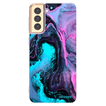 Picasee husă transparentă din silicon pentru Samsung Galaxy S21+ 5G G996F - Lean 2