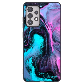 Picasee husă neagră din silicon pentru Samsung Galaxy A52 5G A525F - Lean 2