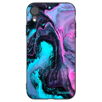 Picasee husă neagră din silicon pentru Apple iPhone XR - Lean 2