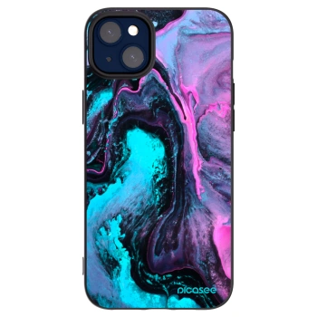 Picasee husă neagră din silicon pentru Apple iPhone 14 Plus - Lean 2