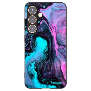 Picasee husă neagră din silicon pentru Samsung Galaxy S24 S921B 5G - Lean 2