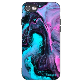 Picasee husă neagră din silicon pentru Apple iPhone 8 - Lean 2