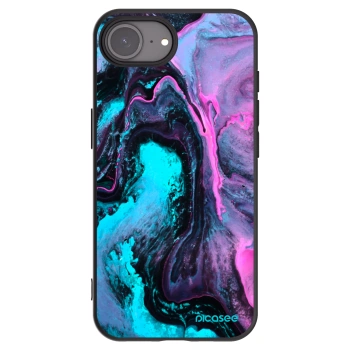 Picasee husă neagră din silicon pentru Apple iPhone 16e - Lean 2