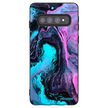 Picasee husă neagră din silicon pentru Samsung Galaxy S10 G973 - Lean 2