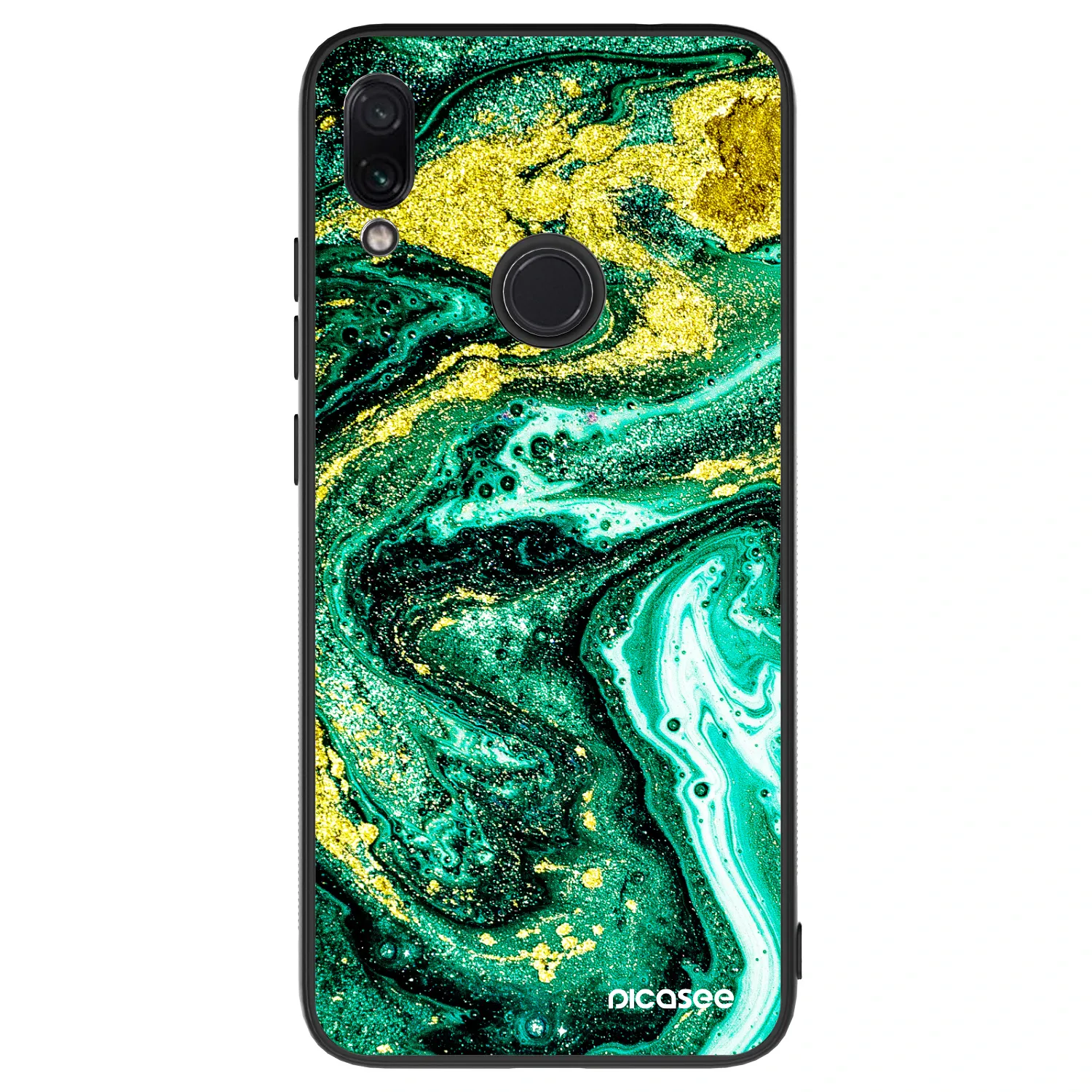 Picasee ULTIMATE CASE pentru Xiaomi Redmi Note 7 - Green Gold
