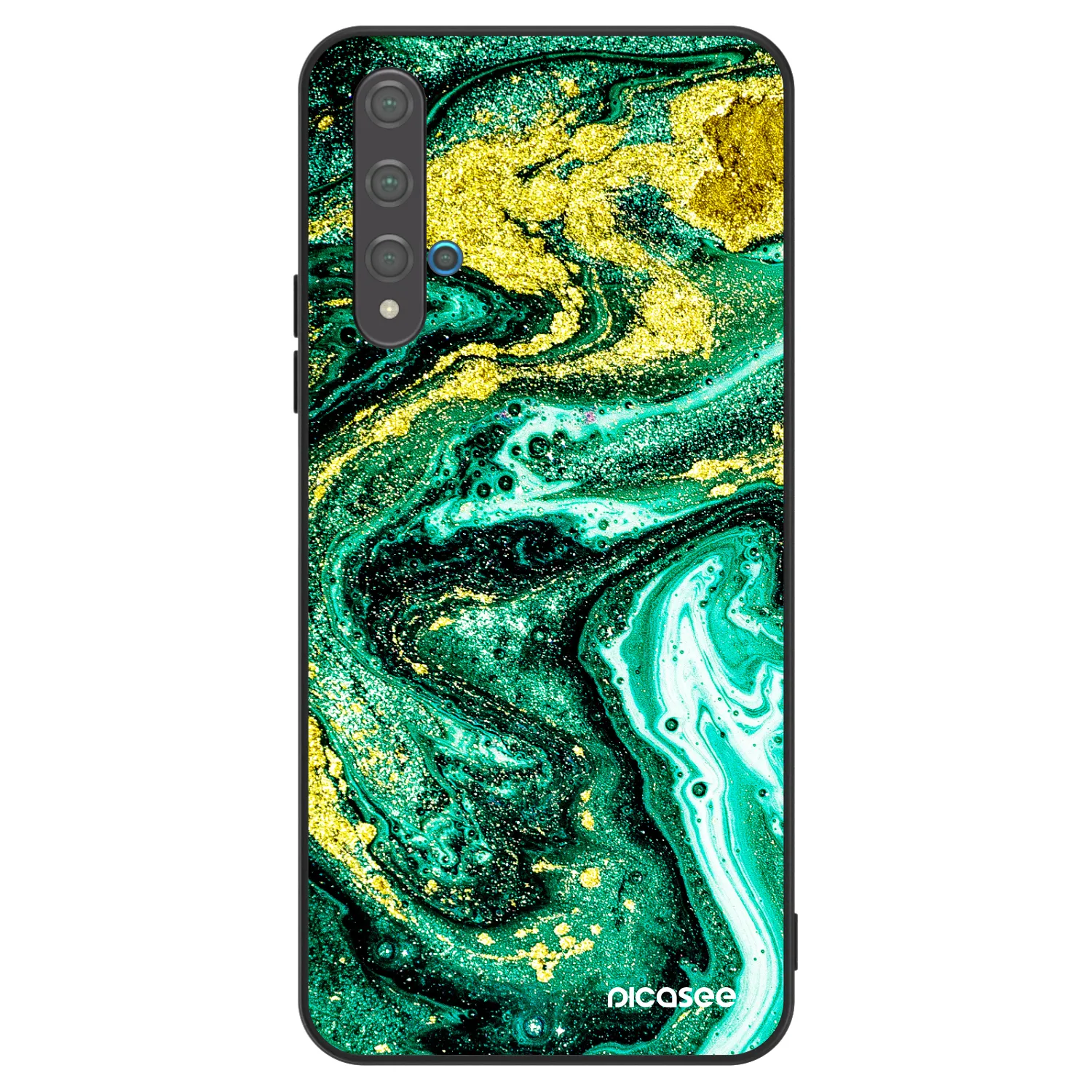 Picasee ULTIMATE CASE pentru Huawei Nova 5T - Green Gold