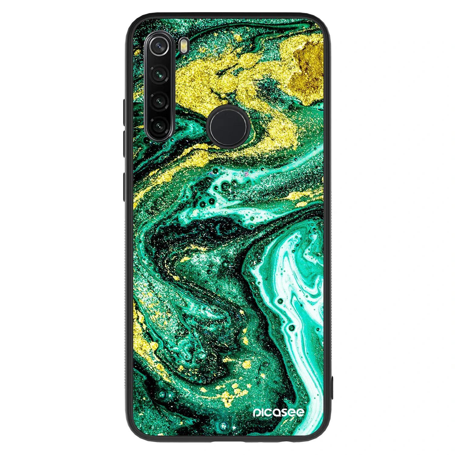 Picasee ULTIMATE CASE pentru Xiaomi Redmi Note 8 - Green Gold