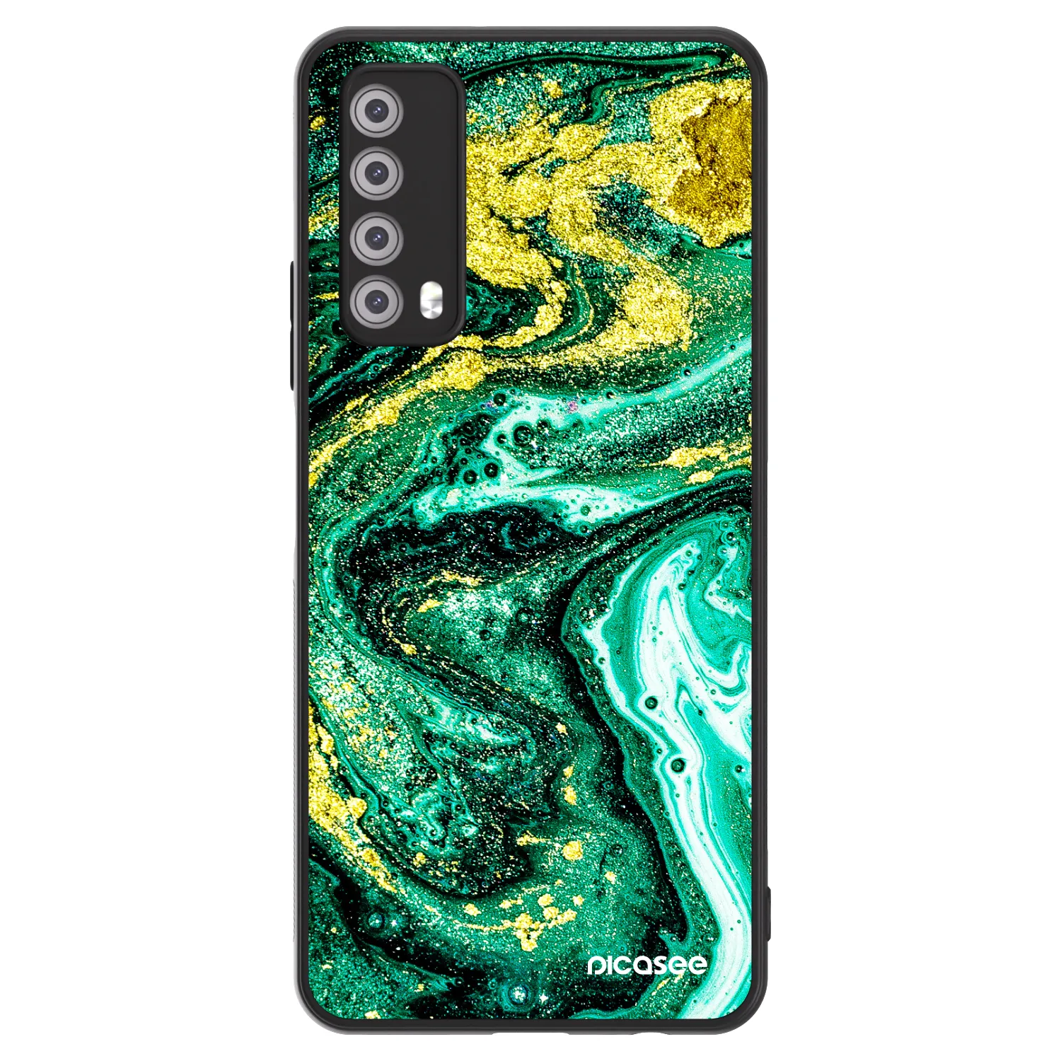 Picasee ULTIMATE CASE pentru Huawei P Smart 2021 - Green Gold