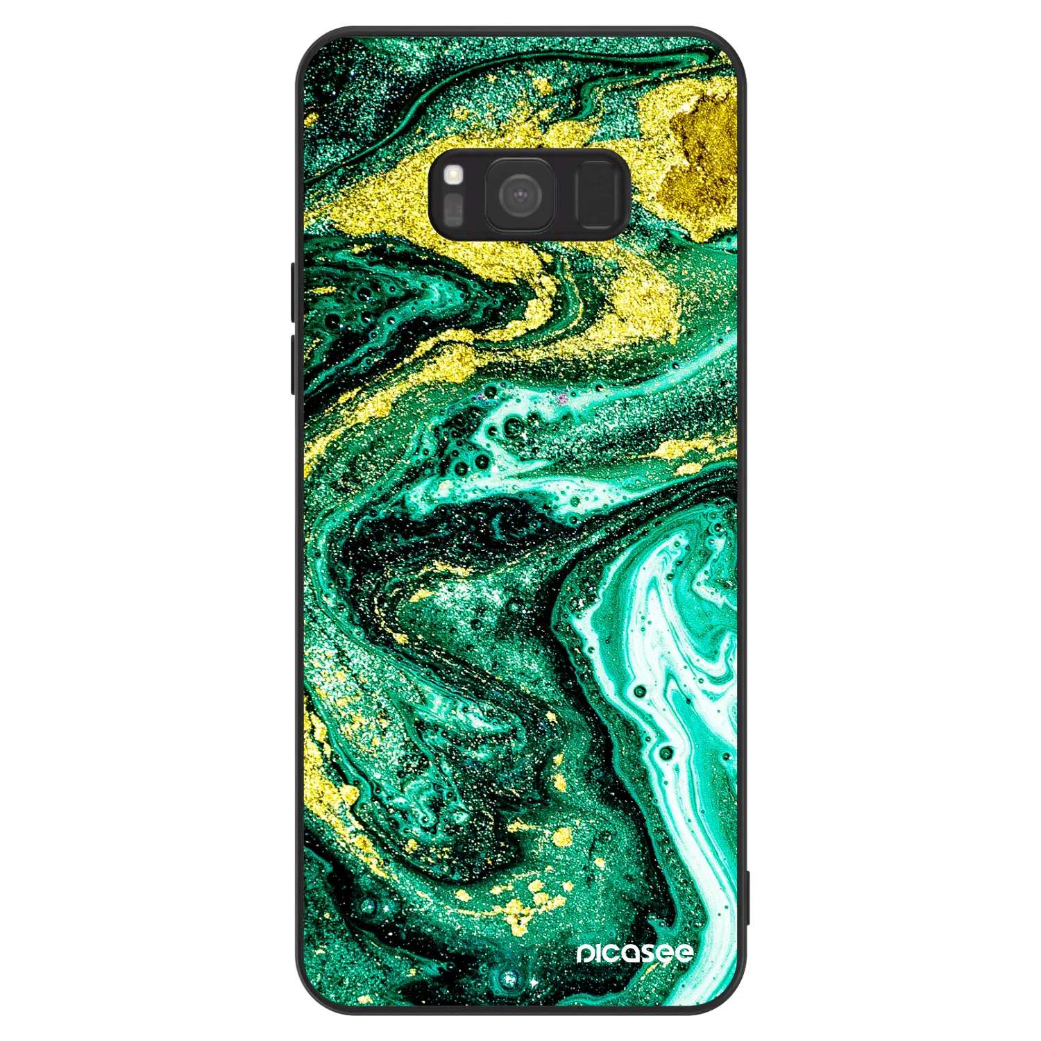 Picasee ULTIMATE CASE pentru Samsung Galaxy S8 G950F - Green Gold