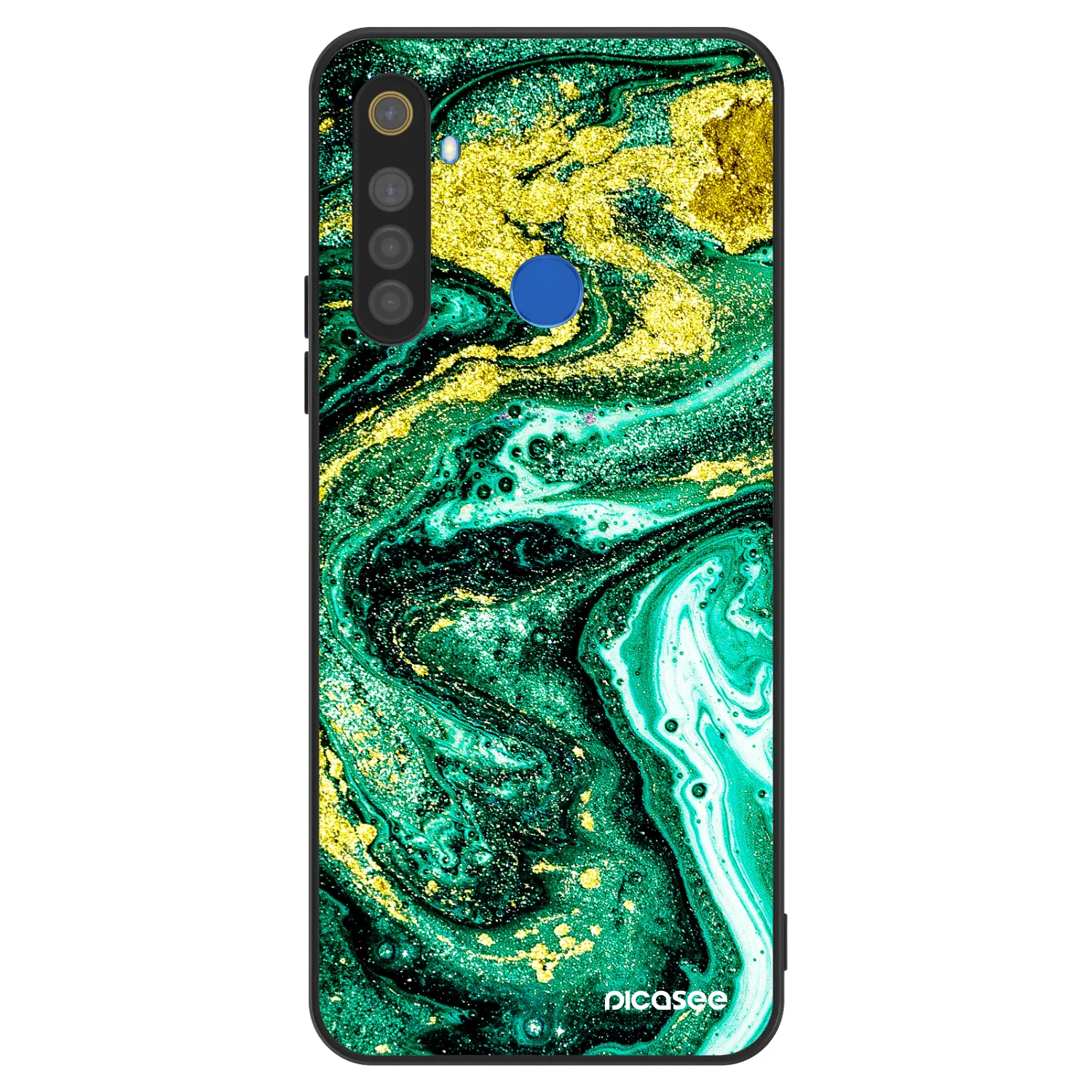 Picasee ULTIMATE CASE pentru Realme 5 - Green Gold