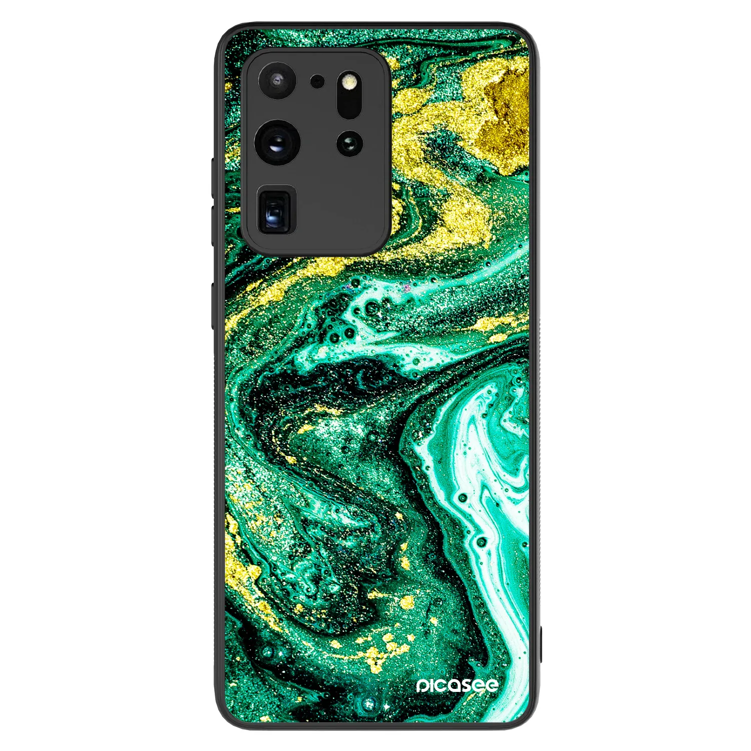 Picasee ULTIMATE CASE pentru Samsung Galaxy S20 Ultra 5G G988F - Green Gold