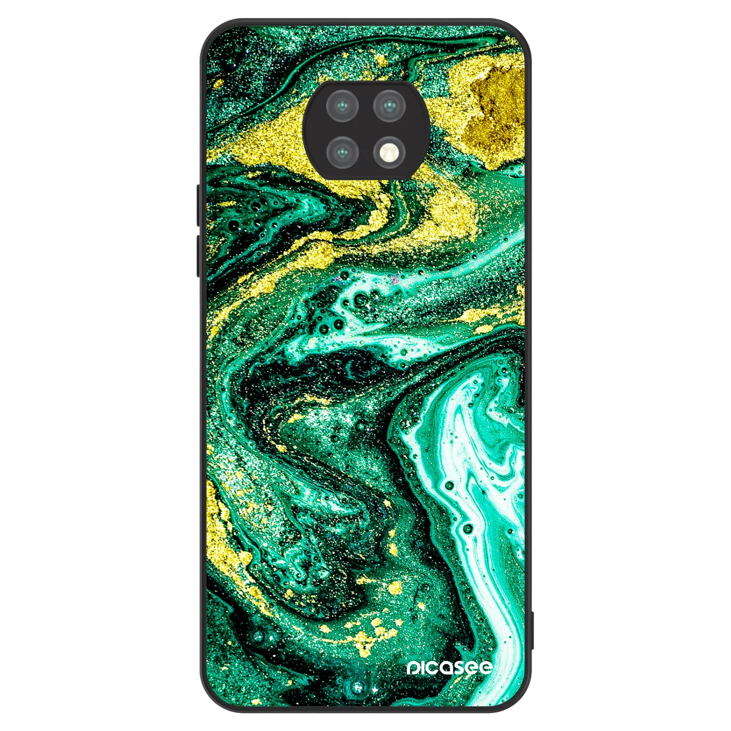 Picasee ULTIMATE CASE pentru Xiaomi Redmi Note 9T - Green Gold