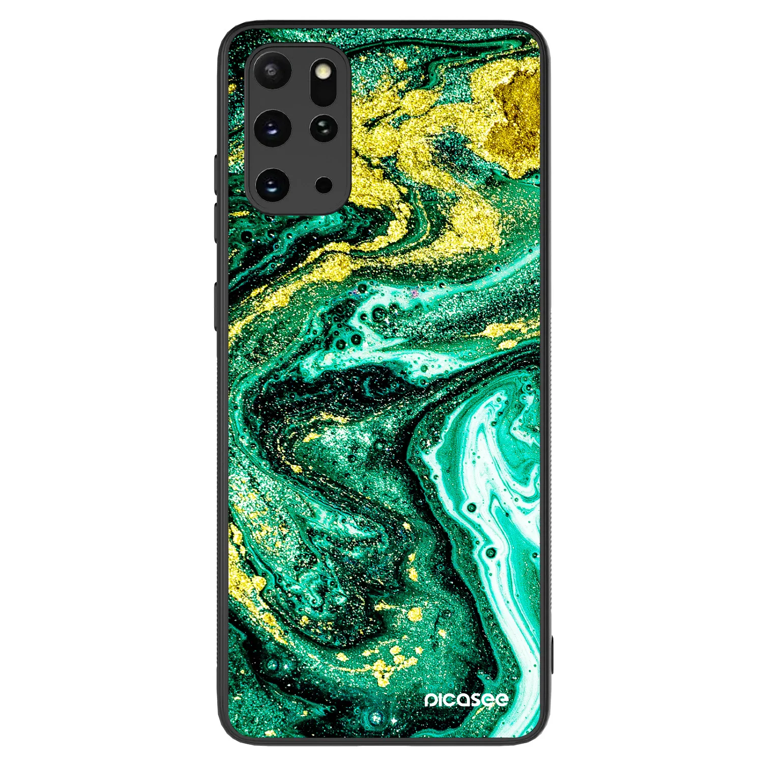 Picasee ULTIMATE CASE pentru Samsung Galaxy S20+ G985F - Green Gold