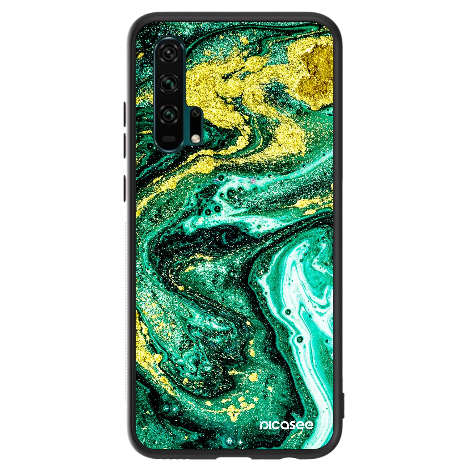Picasee ULTIMATE CASE pentru Honor 20 Pro - Green Gold