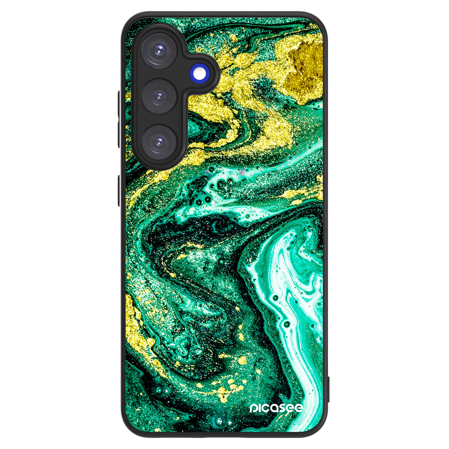 Picasee ULTIMATE CASE pentru Samsung Galaxy A25 A256B 5G - Green Gold