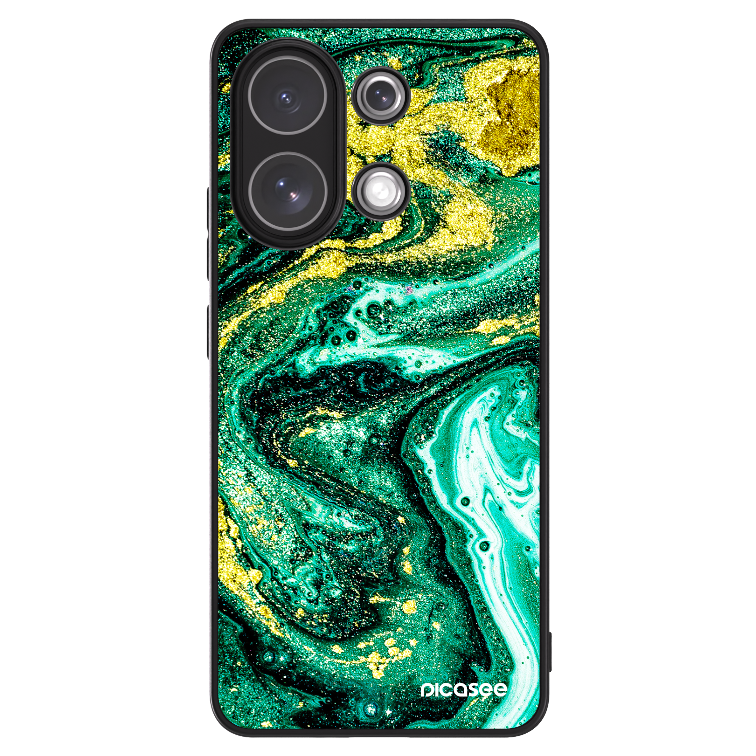 Picasee ULTIMATE CASE pentru Xiaomi Redmi Note 13 4G - Green Gold