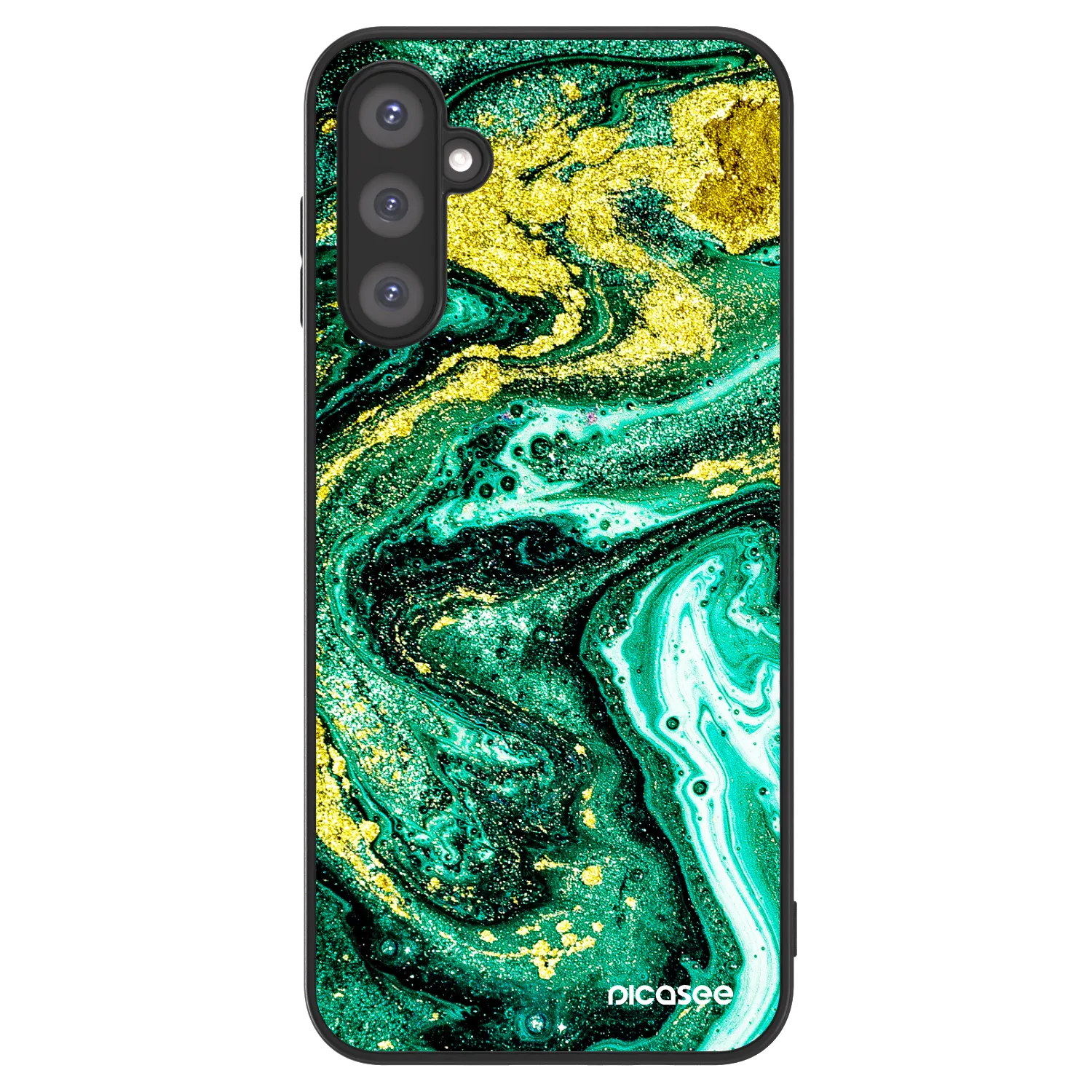 Picasee ULTIMATE CASE pentru Samsung Galaxy A05s A057G - Green Gold
