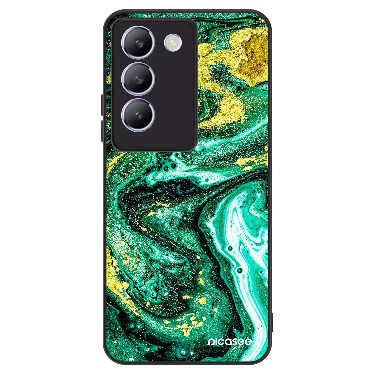 Picasee ULTIMATE CASE pentru Vivo V40 SE 5G - Green Gold