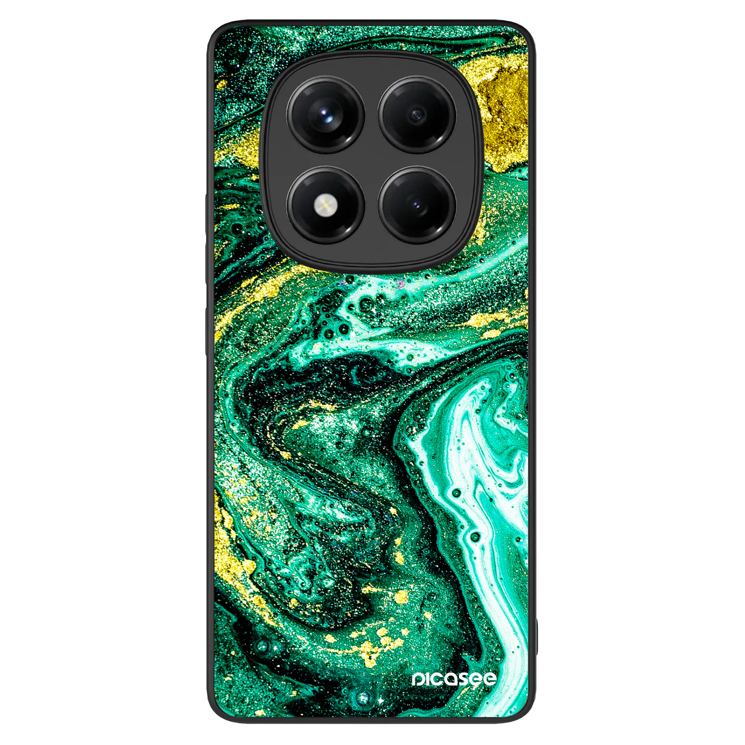Picasee ULTIMATE CASE pentru Xiaomi Redmi Note 14 Pro+ 5G - Green Gold