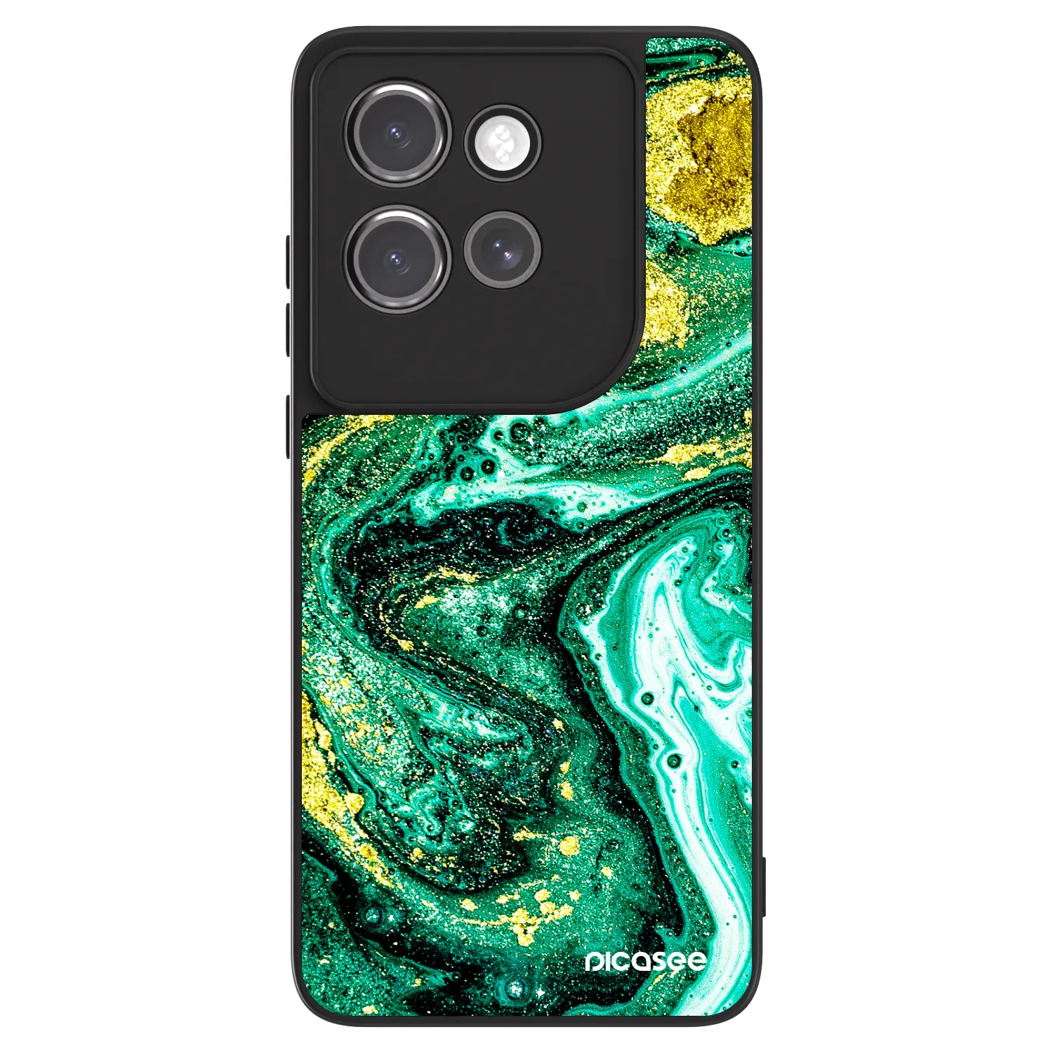 Picasee ULTIMATE CASE pentru Motorola Edge 50 Neo - Green Gold