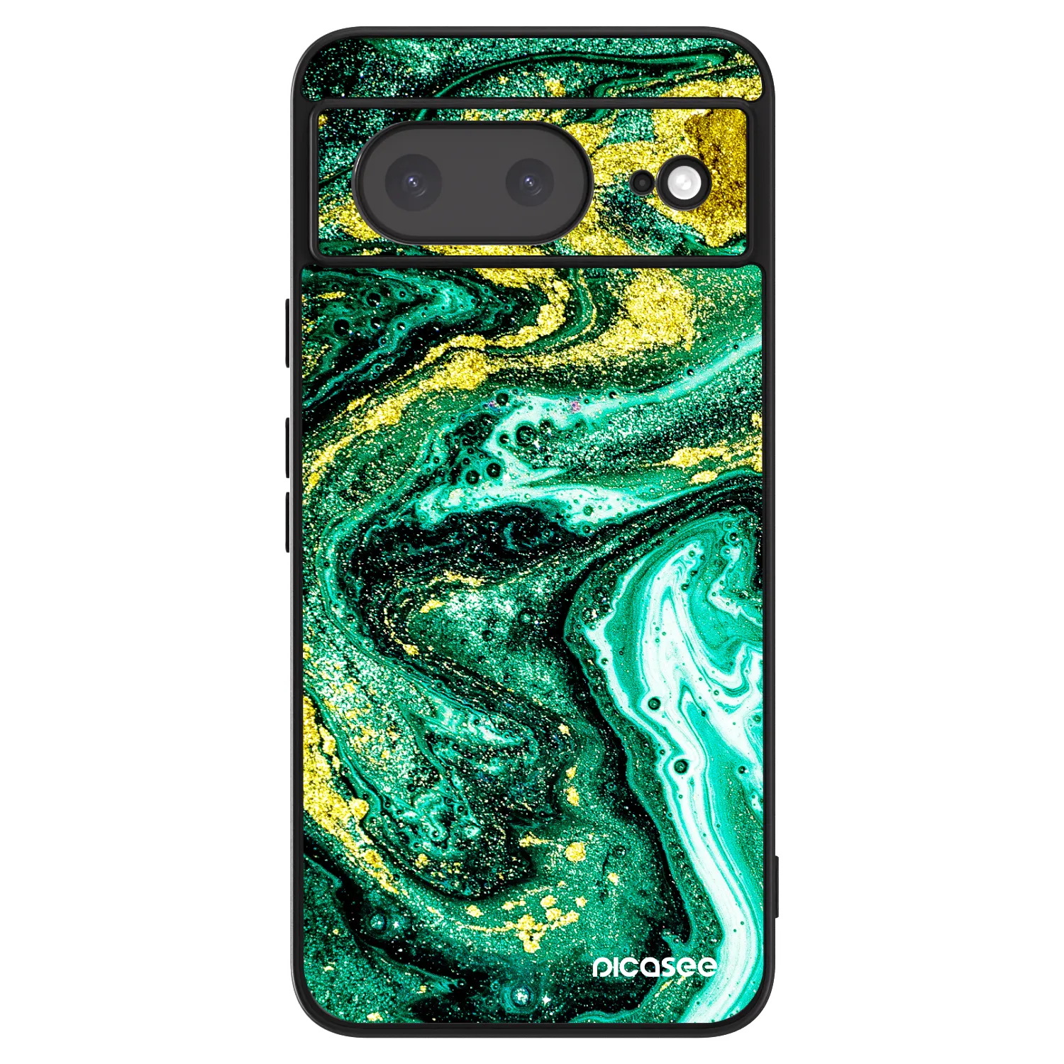 Picasee ULTIMATE CASE pentru Google Pixel 8a - Green Gold