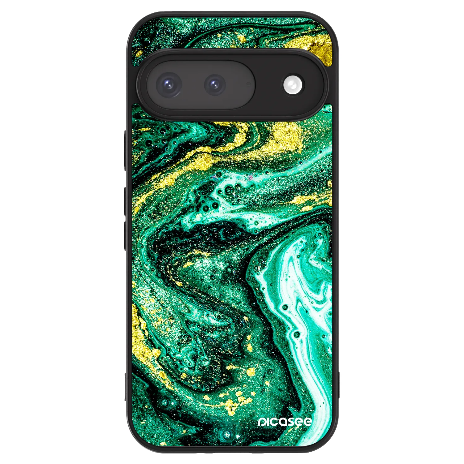 Picasee ULTIMATE CASE pentru Google Pixel 9 - Green Gold