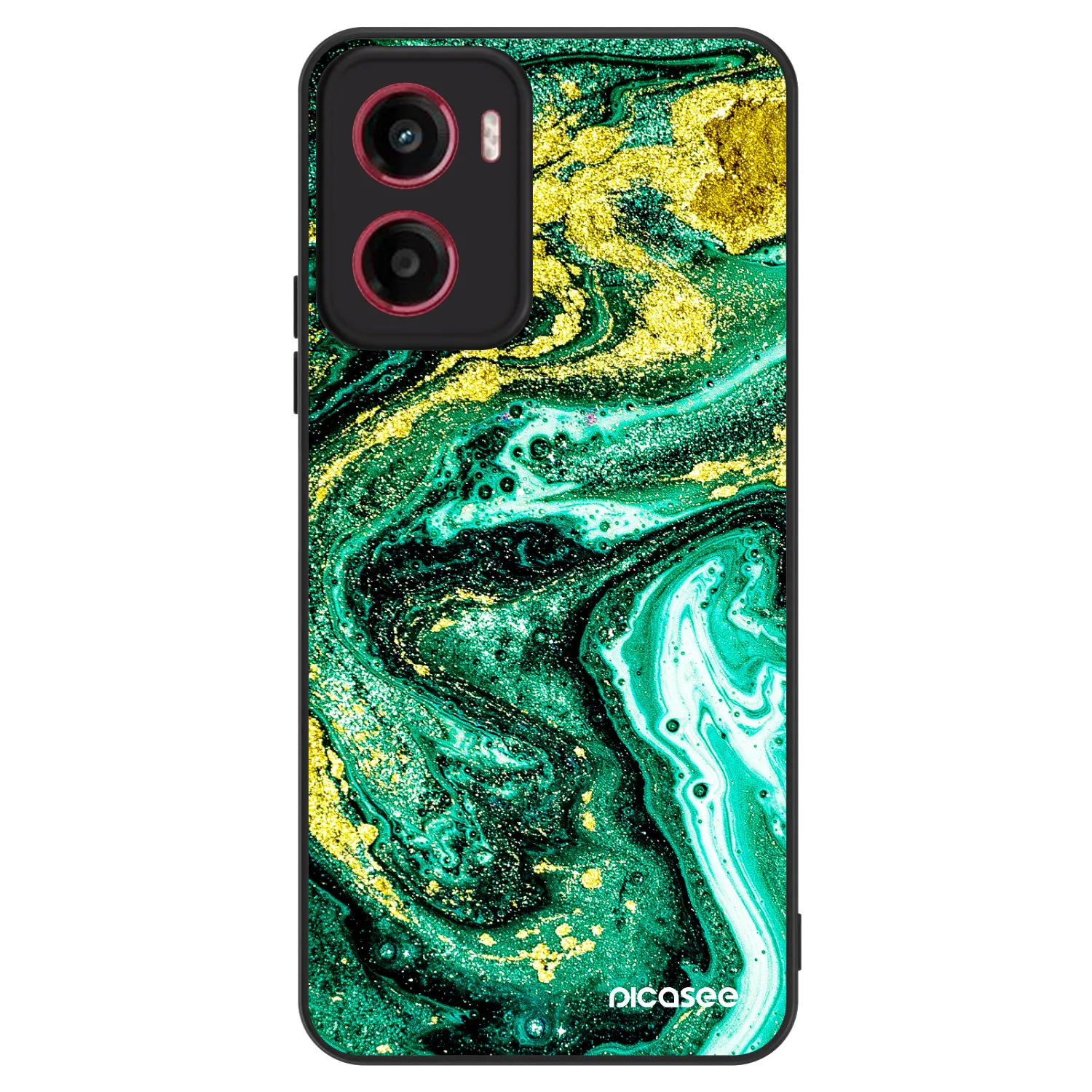 Picasee ULTIMATE CASE pentru Motorola Moto G05 - Green Gold