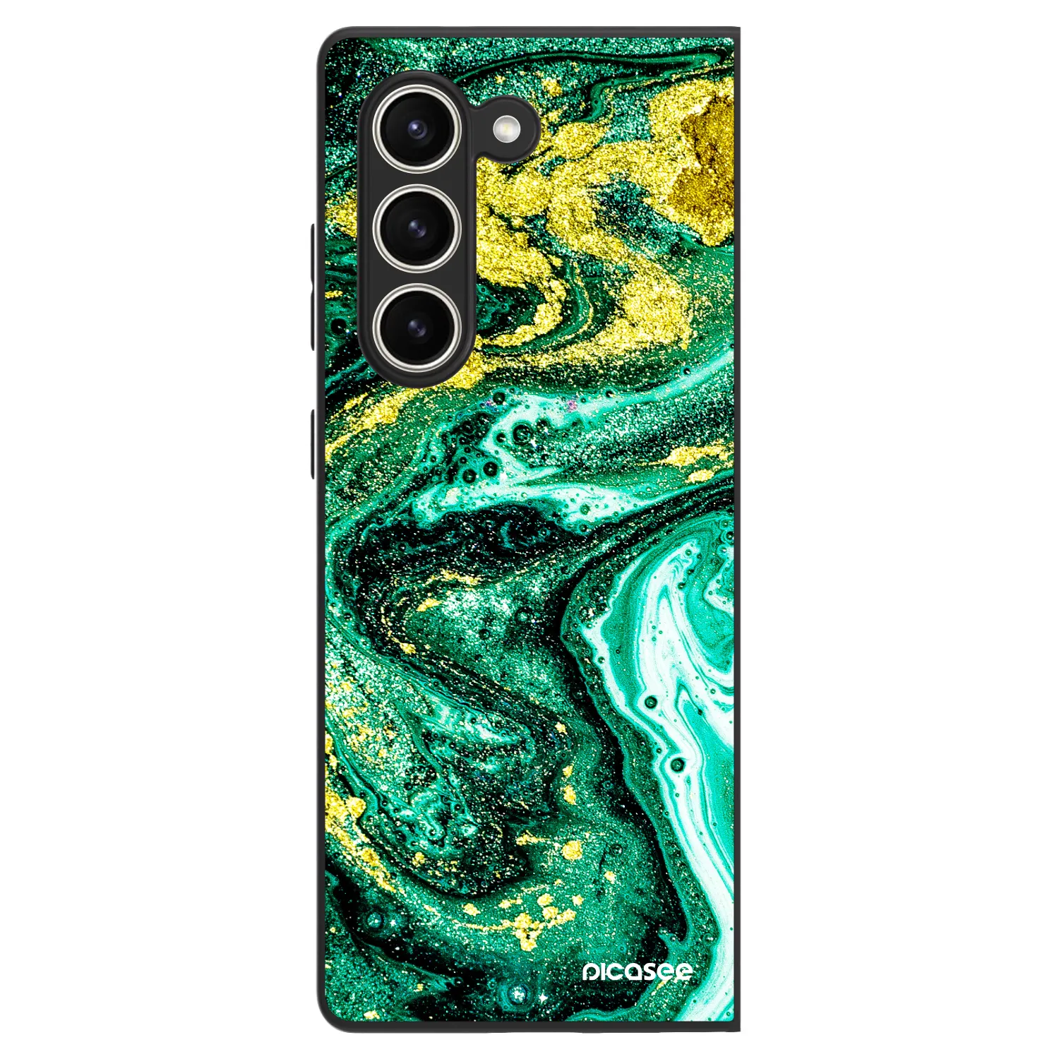 Picasee ULTIMATE CASE pentru Samsung Galaxy Z Fold5 5G - Green Gold