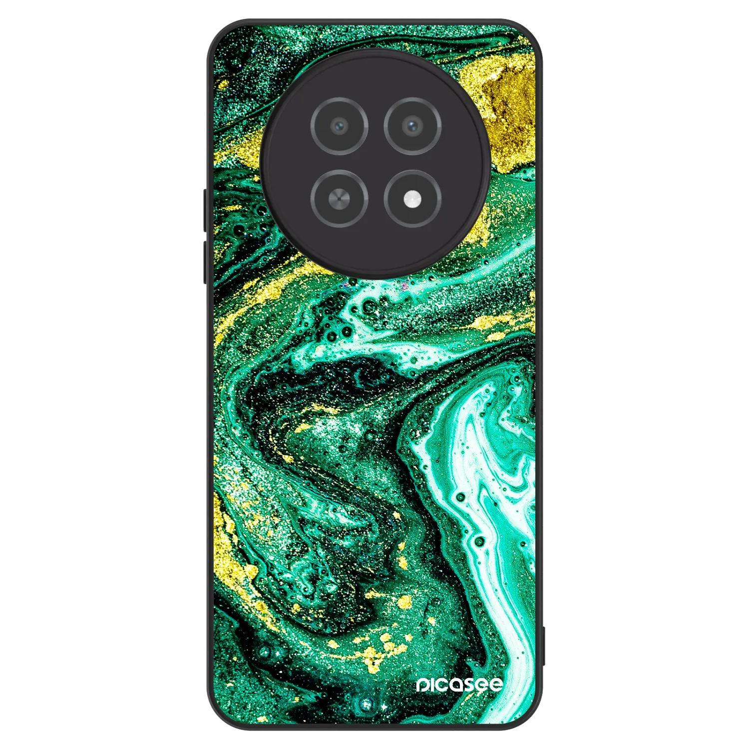 Picasee ULTIMATE CASE pentru Realme 12X - Green Gold