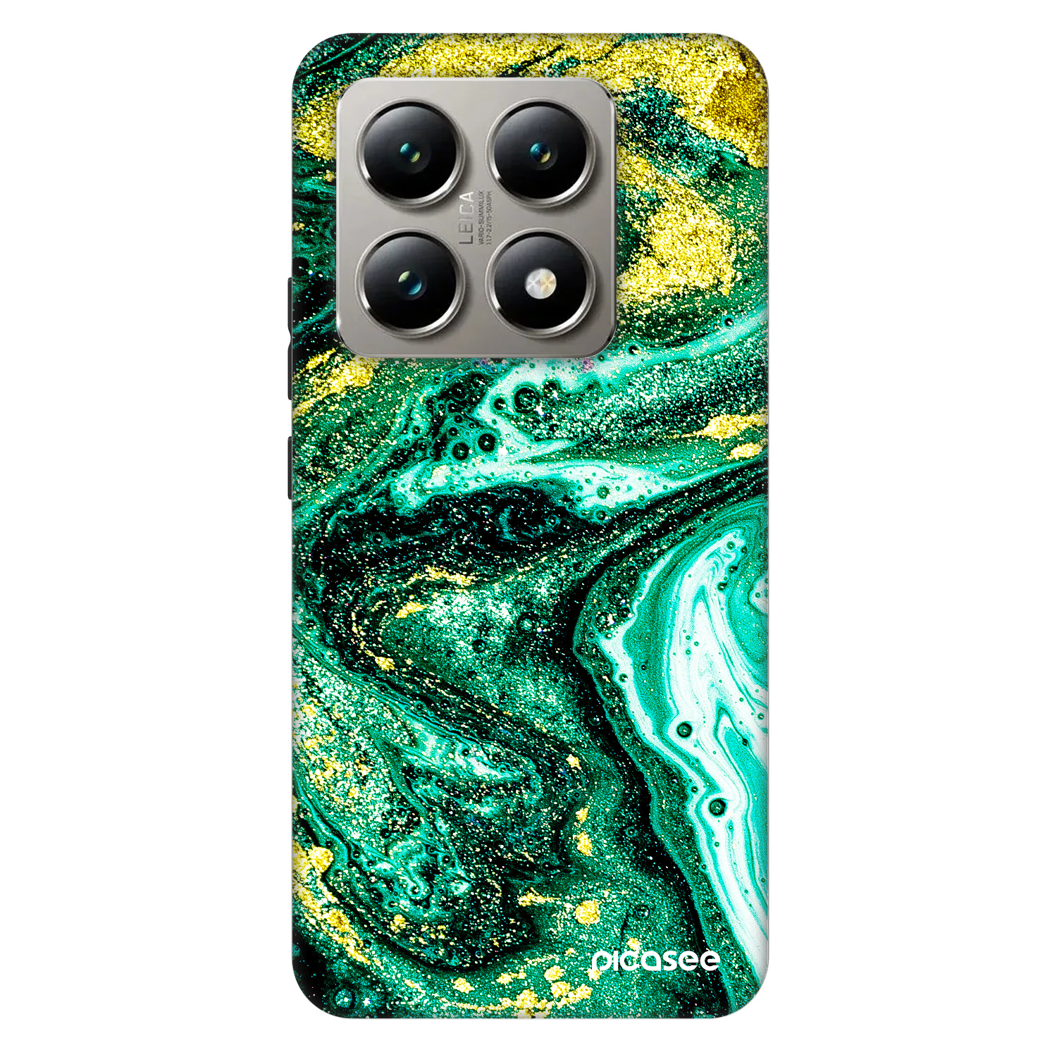 Picasee Fashion Case pentru Xiaomi 14T Pro - Green Gold