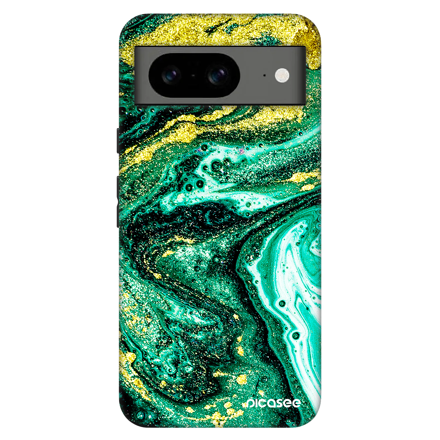 Picasee Fashion Case pentru Google Pixel 8 Pro - Green Gold