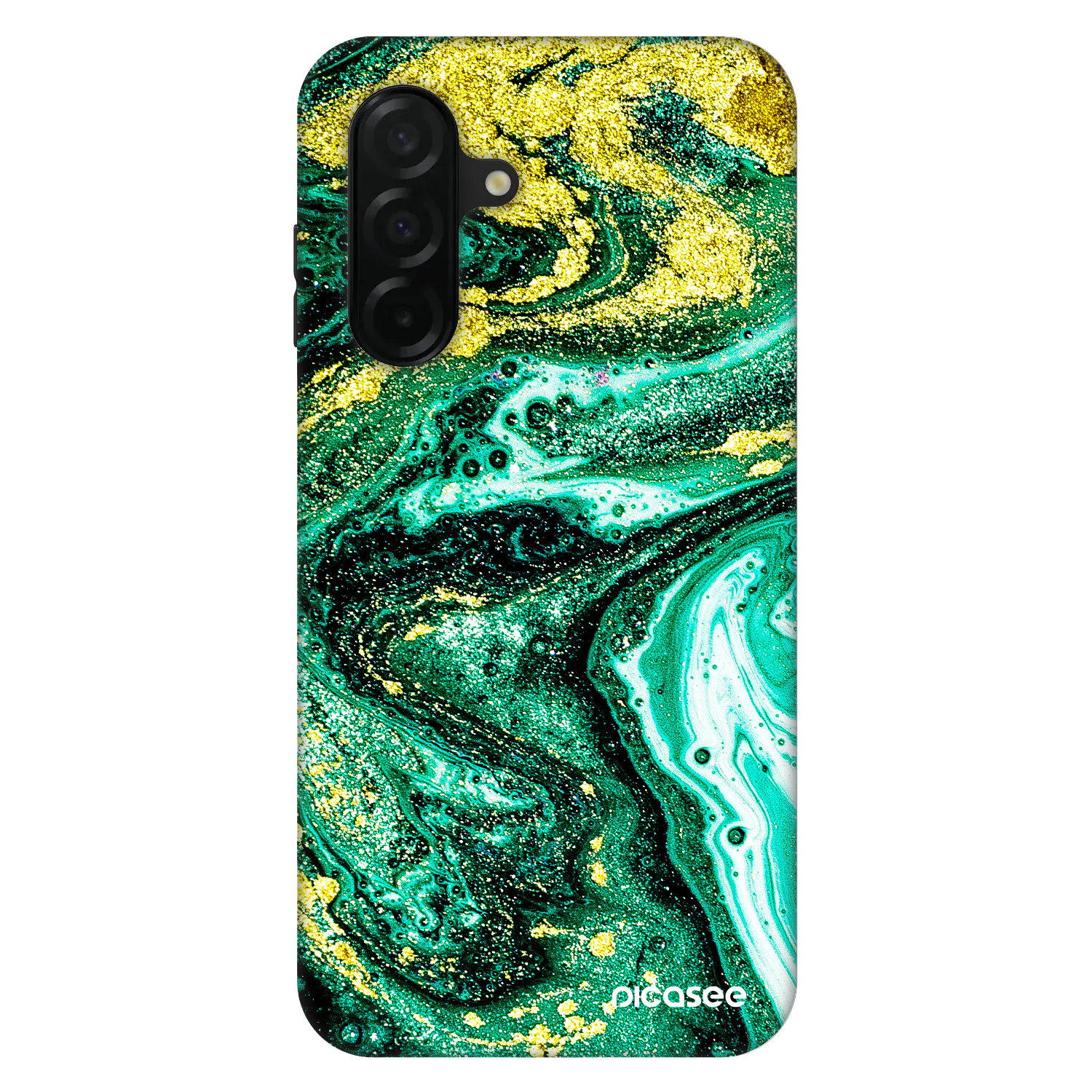 Picasee Fashion Case pentru Samsung Galaxy A26 5G A266B - Green Gold
