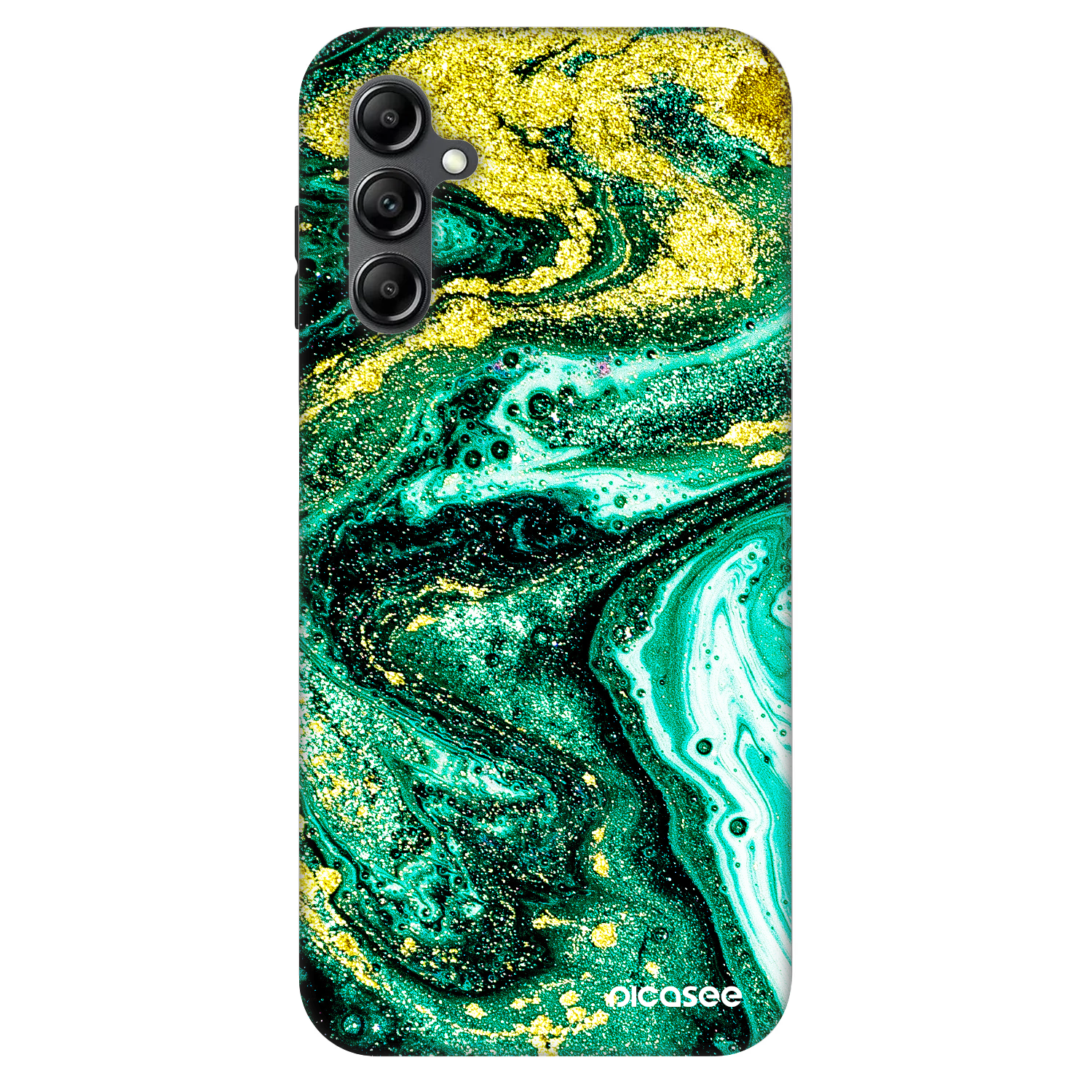 Picasee Fashion Case pentru Samsung Galaxy A16 5G - Green Gold