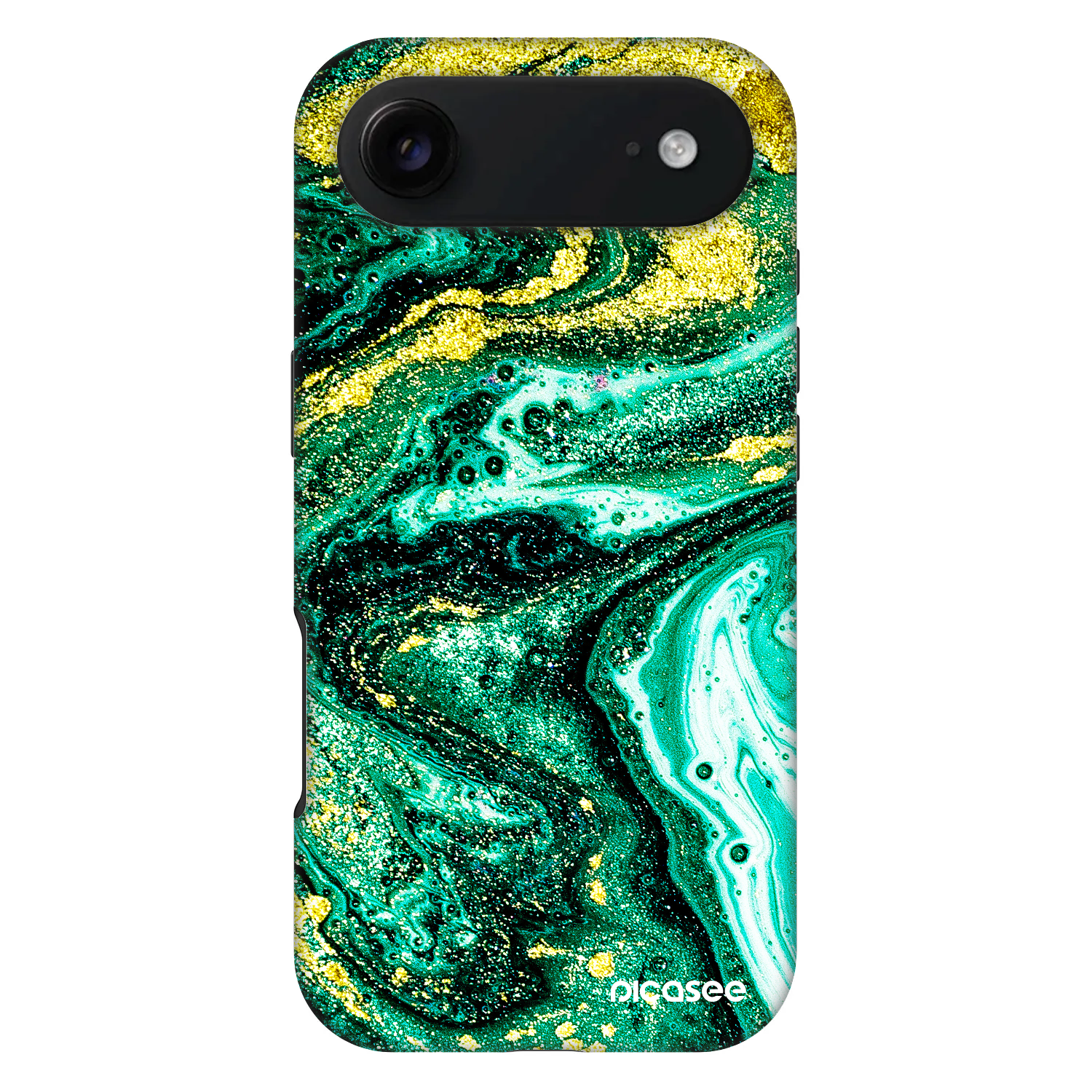 Picasee Fashion Case MagSafe pentru Apple iPhone Air - Green Gold