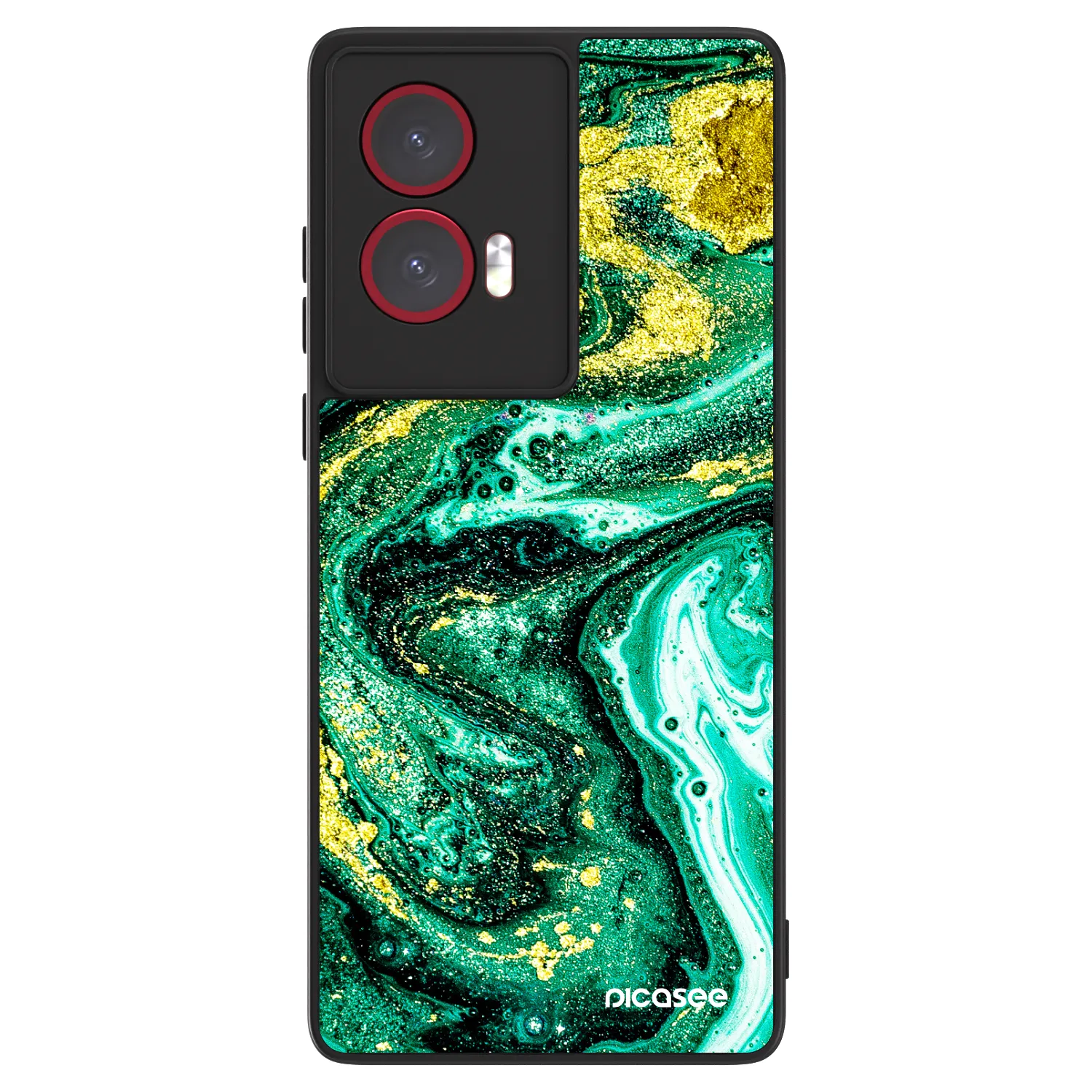 Picasee ULTIMATE CASE pentru Motorola Edge 50 Fusion - Green Gold