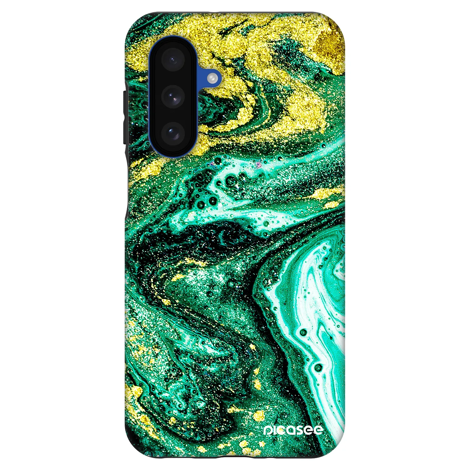 Picasee Fashion Case pentru Samsung Galaxy A17 5G - Green Gold