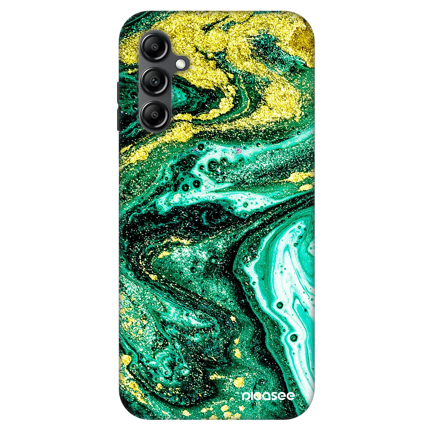 Picasee Fashion Case pentru Samsung Galaxy A16 4G - Green Gold