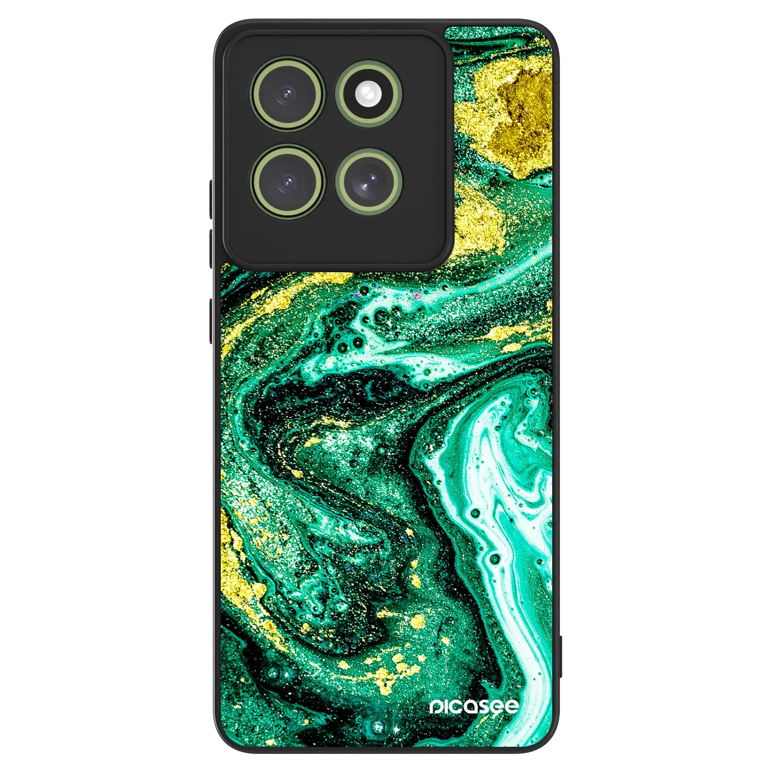 Picasee ULTIMATE CASE pentru Motorola Moto G86 Power 5G - Green Gold