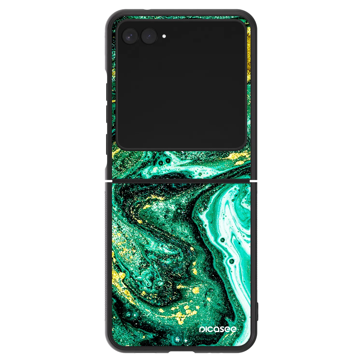 Picasee ULTIMATE CASE pentru Motorola Razr 60 - Green Gold