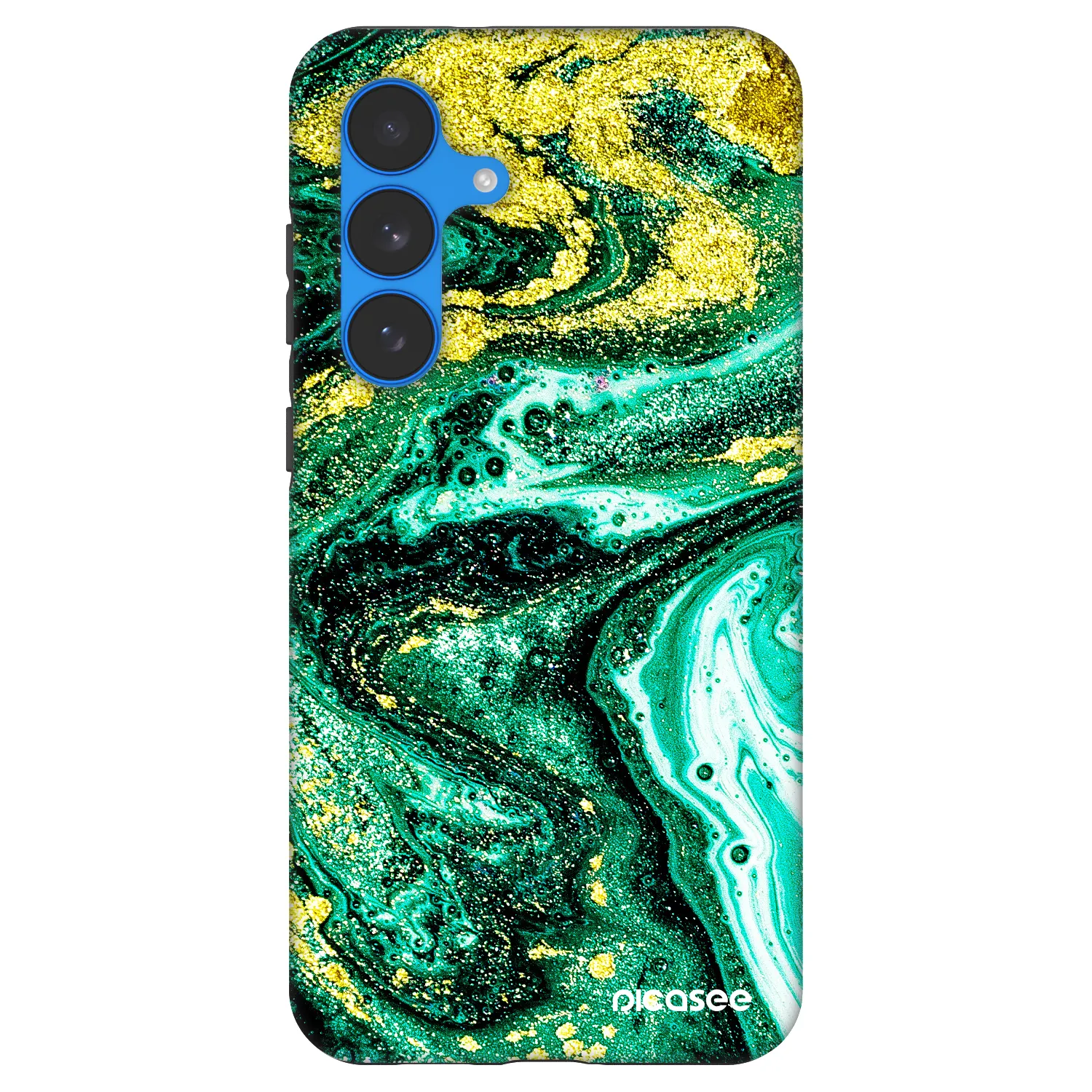 Picasee Fashion Case pentru Samsung Galaxy S25 FE 5G - Green Gold