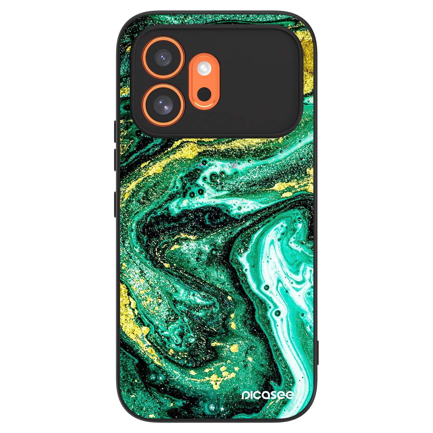 Picasee ULTIMATE CASE pentru Honor 600 - Green Gold