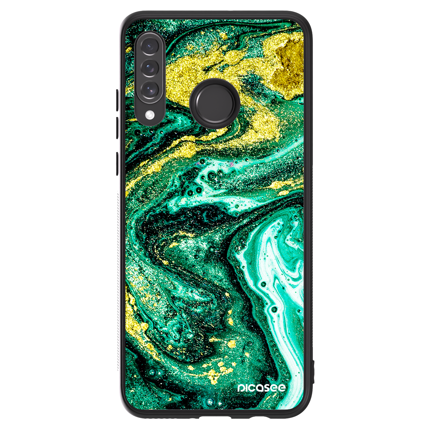 Picasee ULTIMATE CASE pentru Huawei P30 Lite - Green Gold