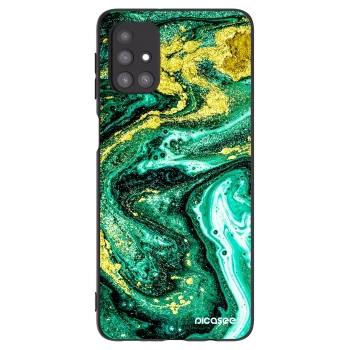 Husă pentru Samsung Galaxy M31s - Green Gold