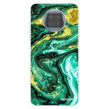 Picasee husă transparentă din silicon pentru Xiaomi Mi 10T Lite - Green Gold